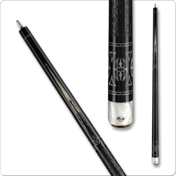 Viking - African Black w/ Pearl Inlays - Leather Wrap
